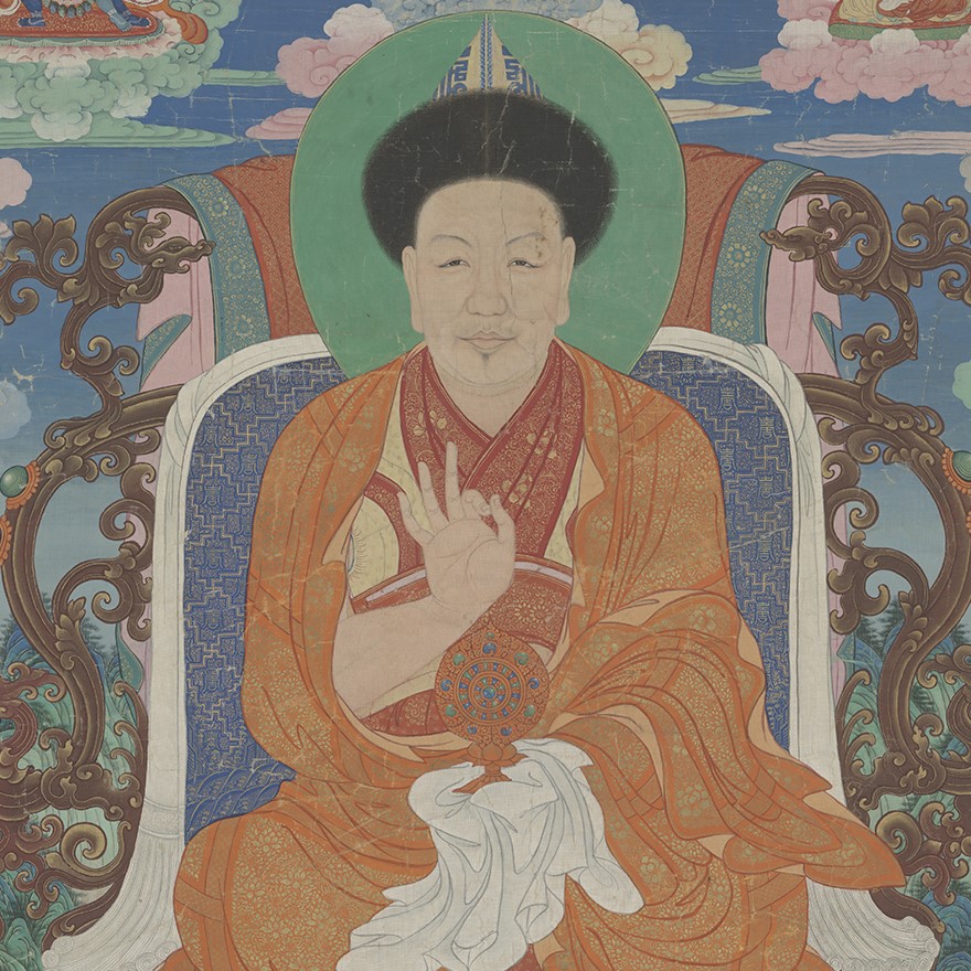六世班禪像